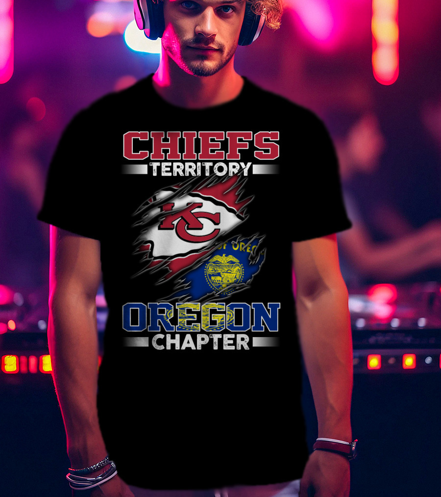 Chiefs Territory Kc Oregon Chapter T-Shirt