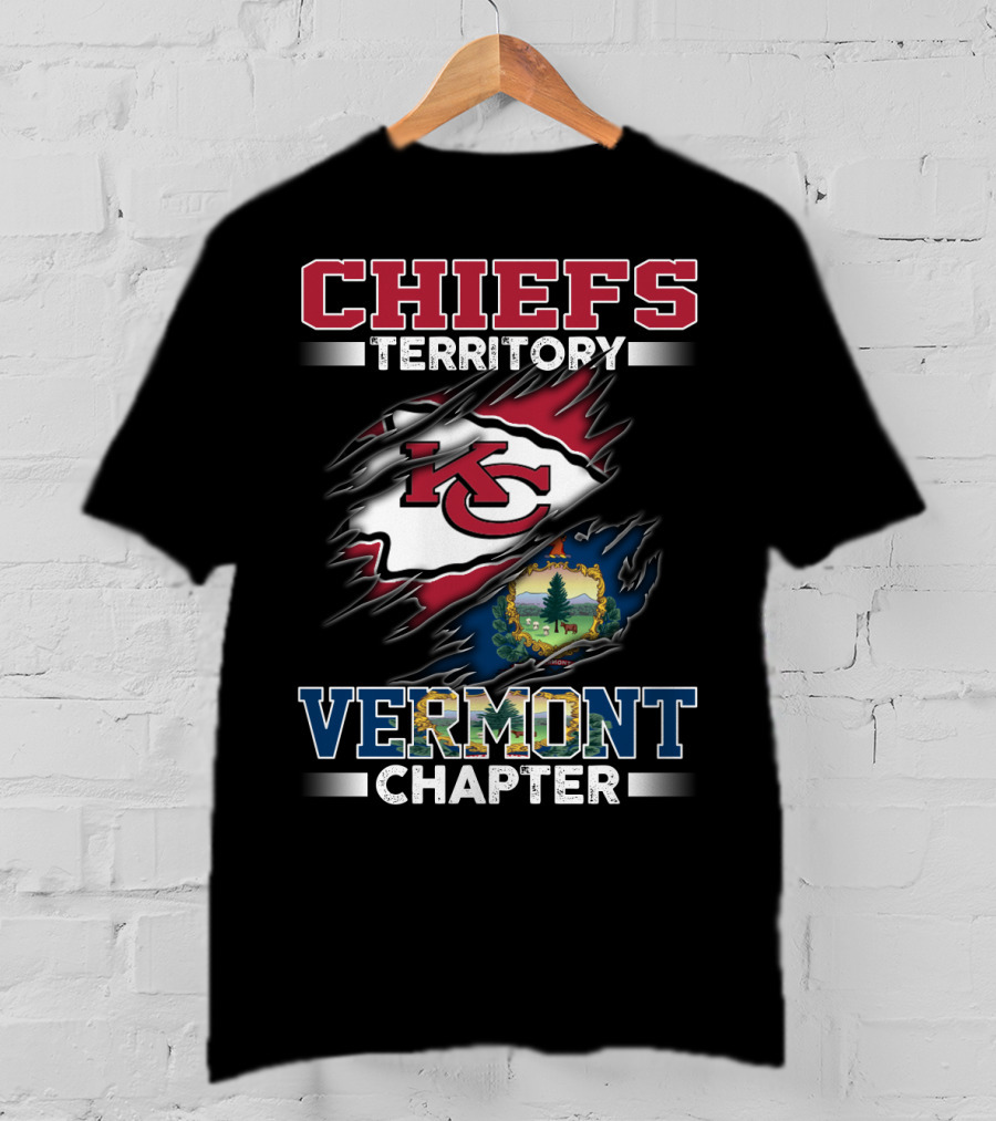 Chiefs Territory Kc Vermont Chapter T-Shirt