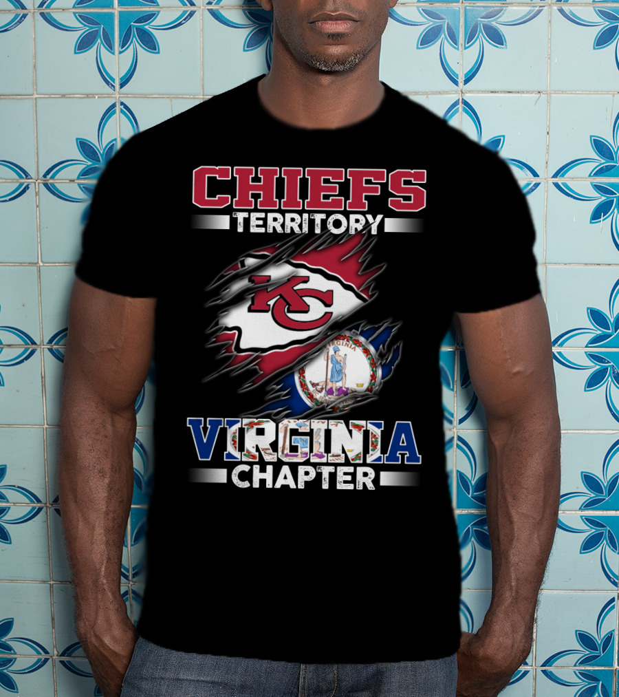 Chiefs Territory Kc Virginia Chapter T-Shirt