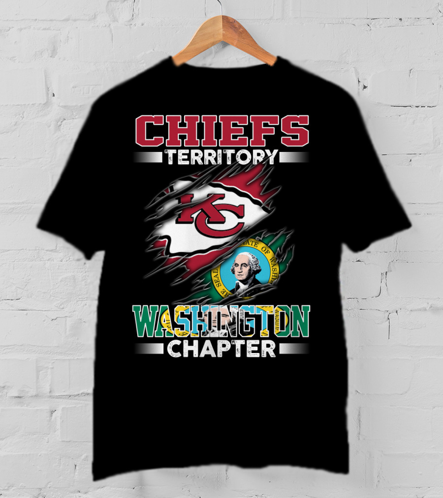 Chiefs Territory Kc Washington State Chapter T-Shirt