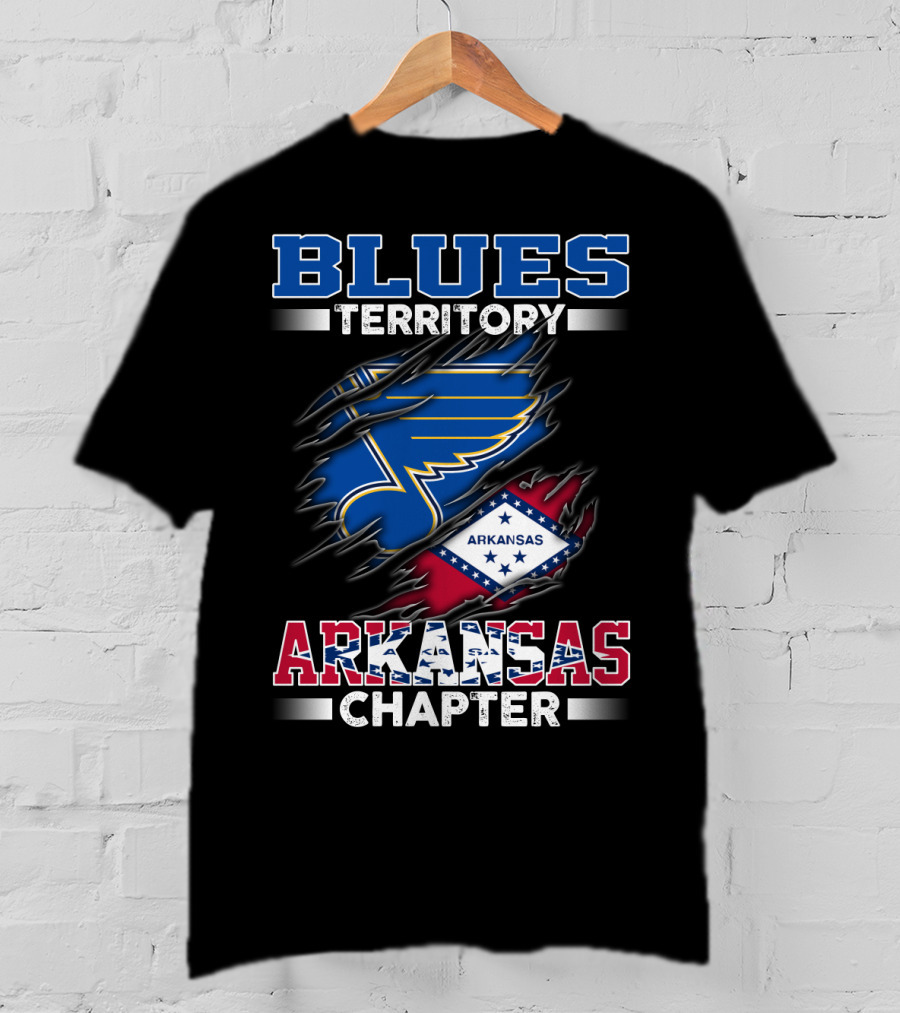 Blues Territory Arkansas Chapter T-Shirt