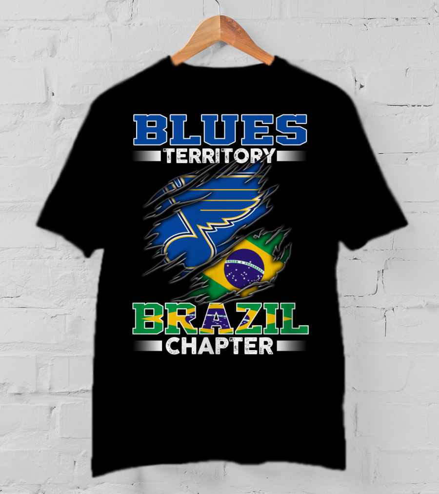 Blues Territory Brazil Chapter T-Shirt