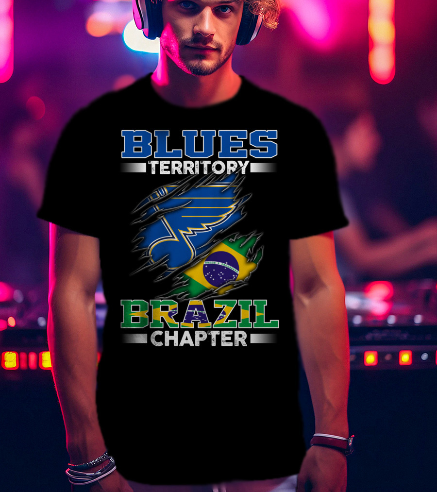 Blues Territory Brazil Chapter T-Shirt