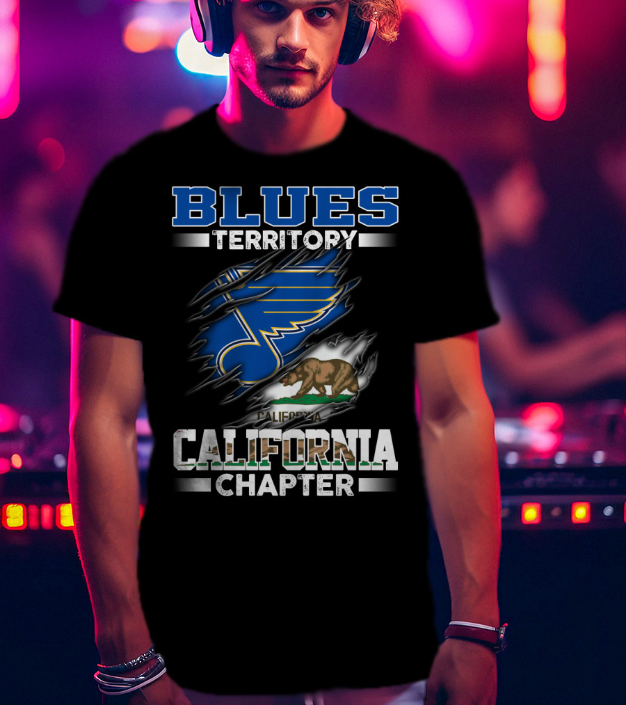 Blues Territory California Chapter T-Shirt