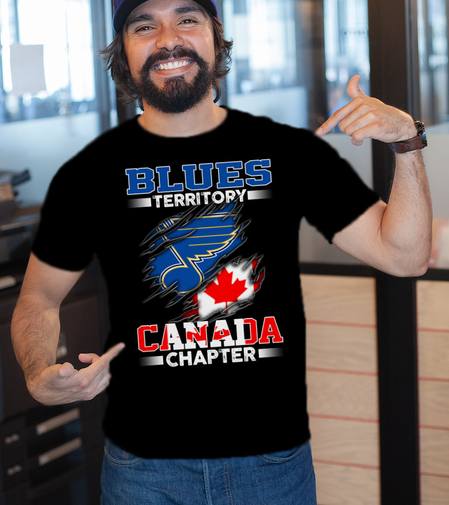 Blues Territory Canada Chapter T-Shirt