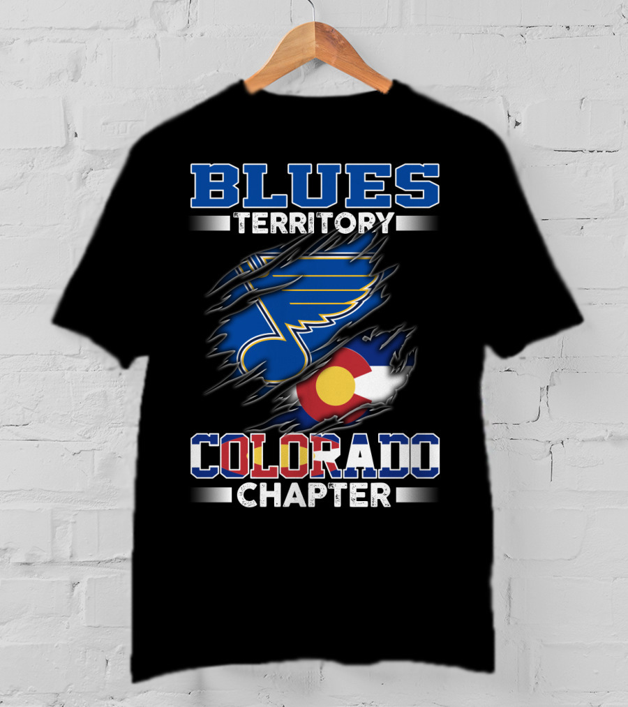 Blues Territory Colorado Chapter T-Shirt