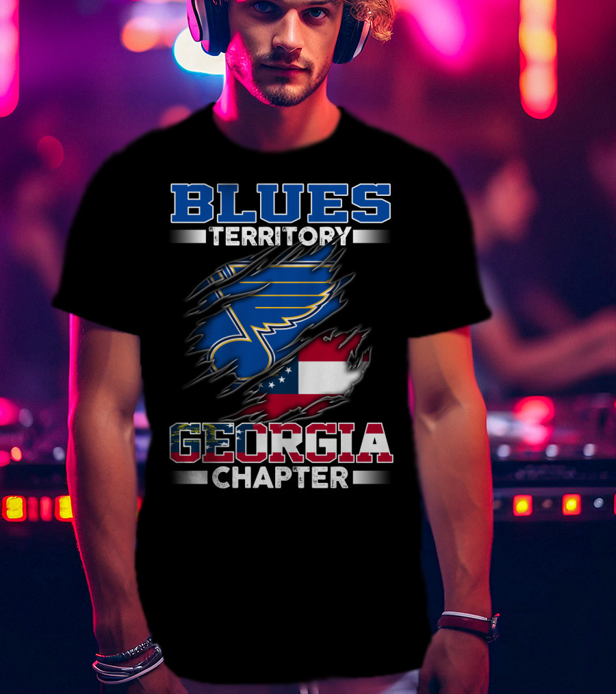 Blues Territory Georgia Chapter T-Shirt