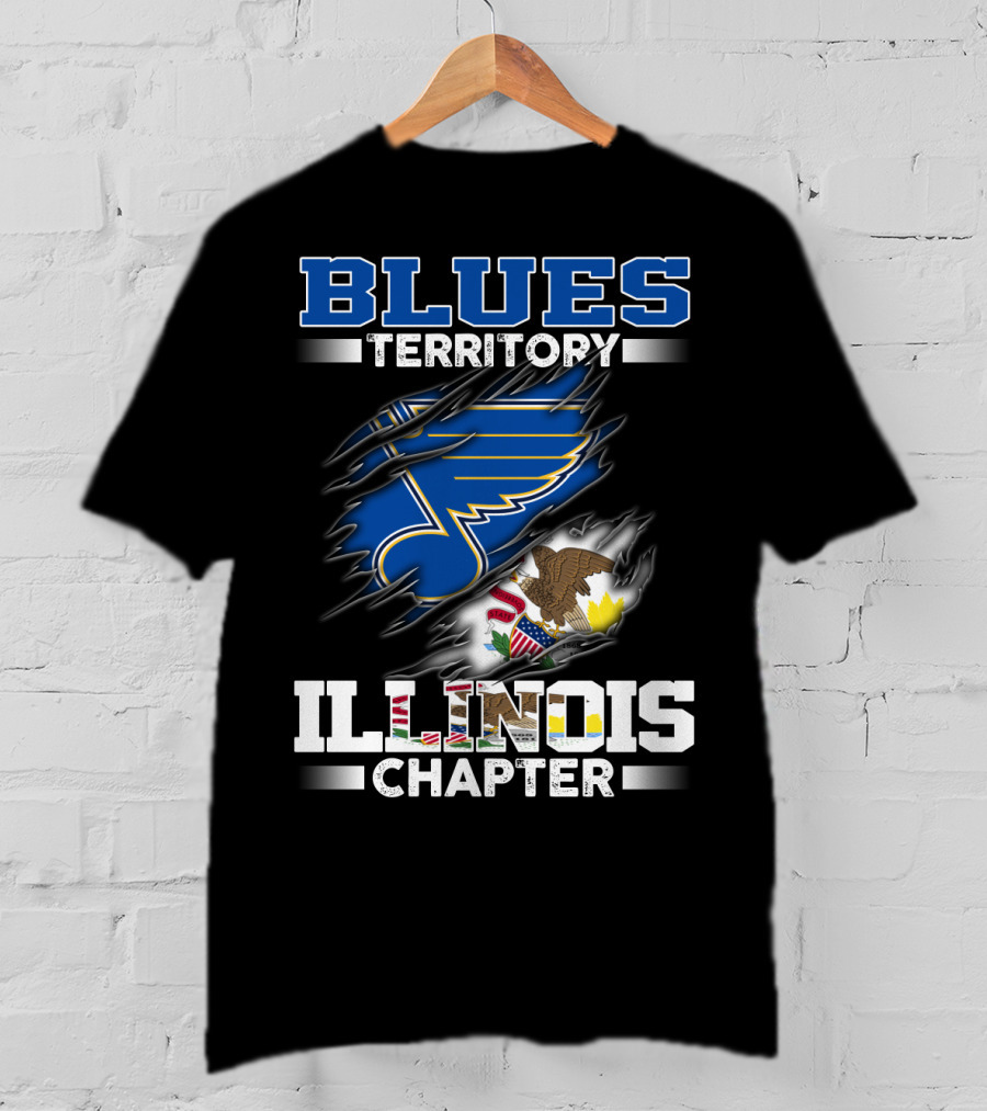 Blues Territory Illinois Chapter T-Shirt