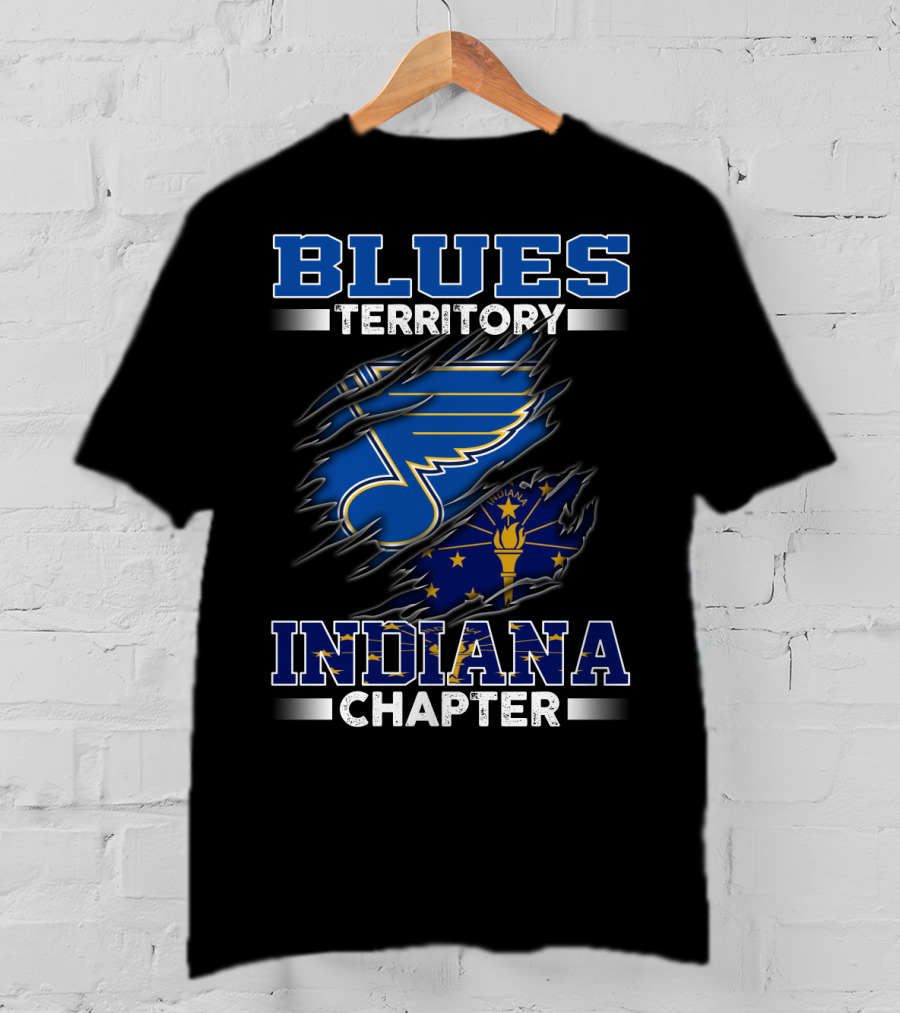 Indiana Chapter Blues Territory T-Shirt