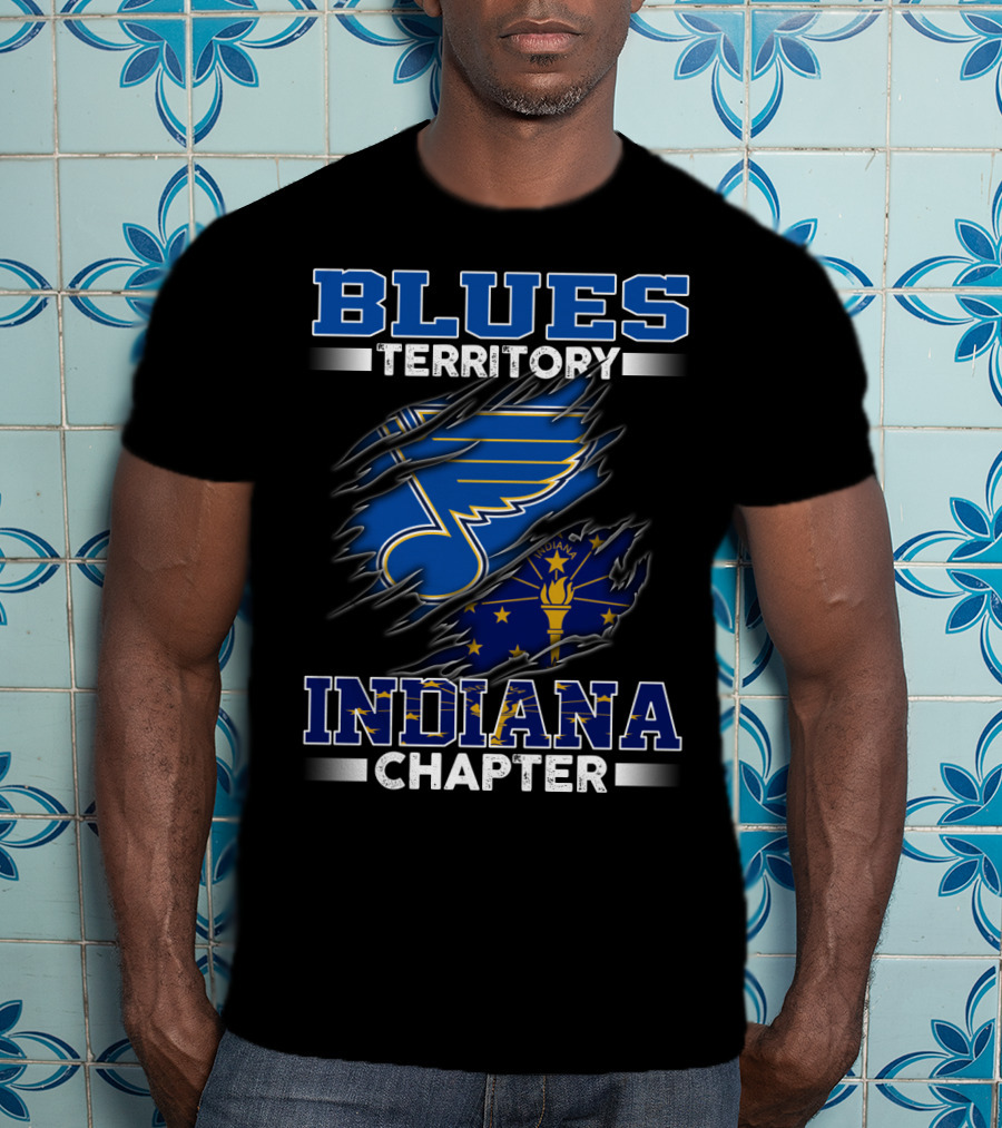 Indiana Chapter Blues Territory T-Shirt