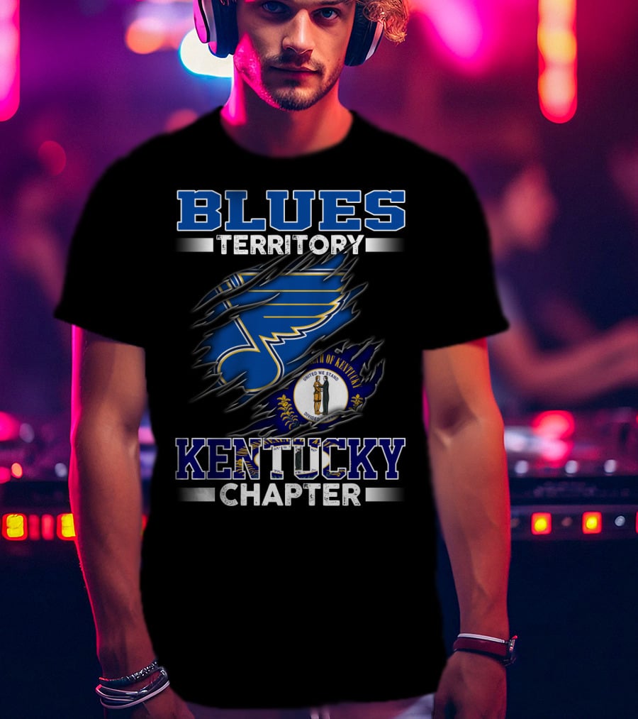 Blues Territory Kentucky Chapter T-Shirt