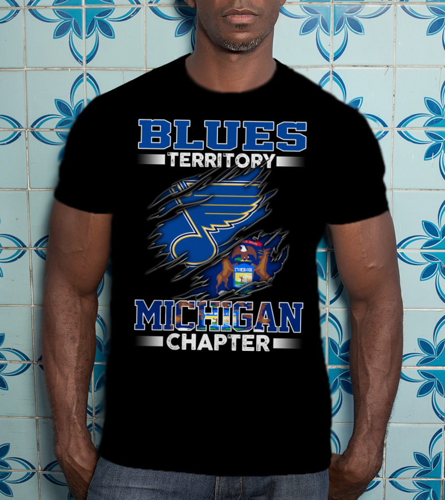 Blues Territory Michigan Chapter T-Shirt