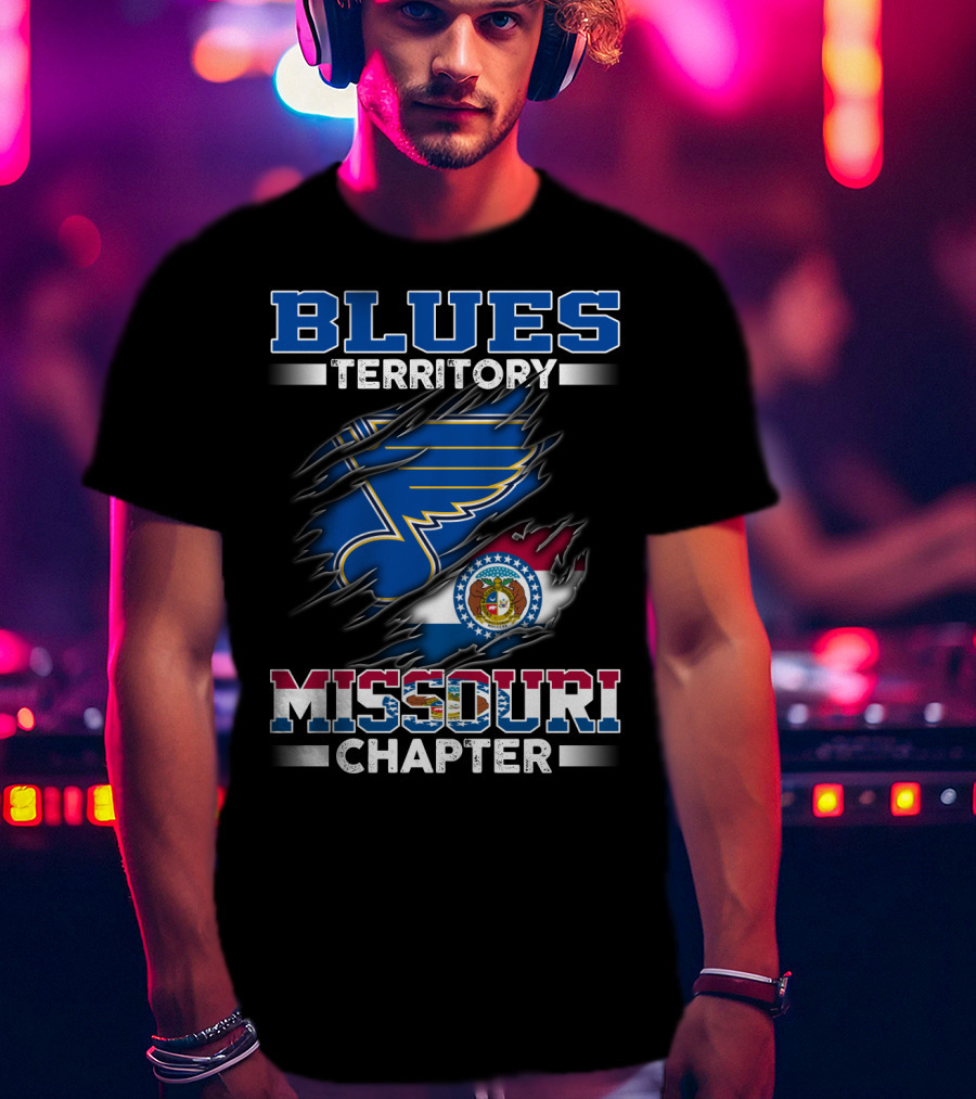 Blues Territory Missouri Chapter T-Shirt