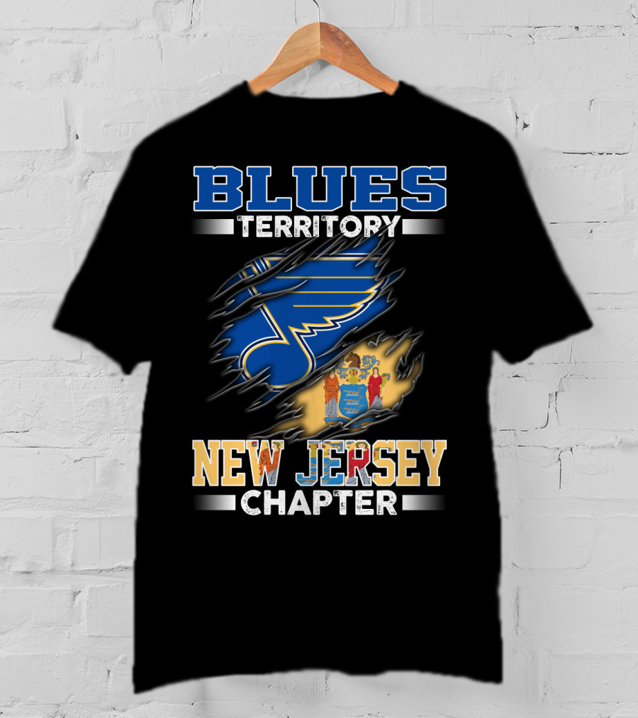 Blues Territory New Jersey Chapter T-Shirt