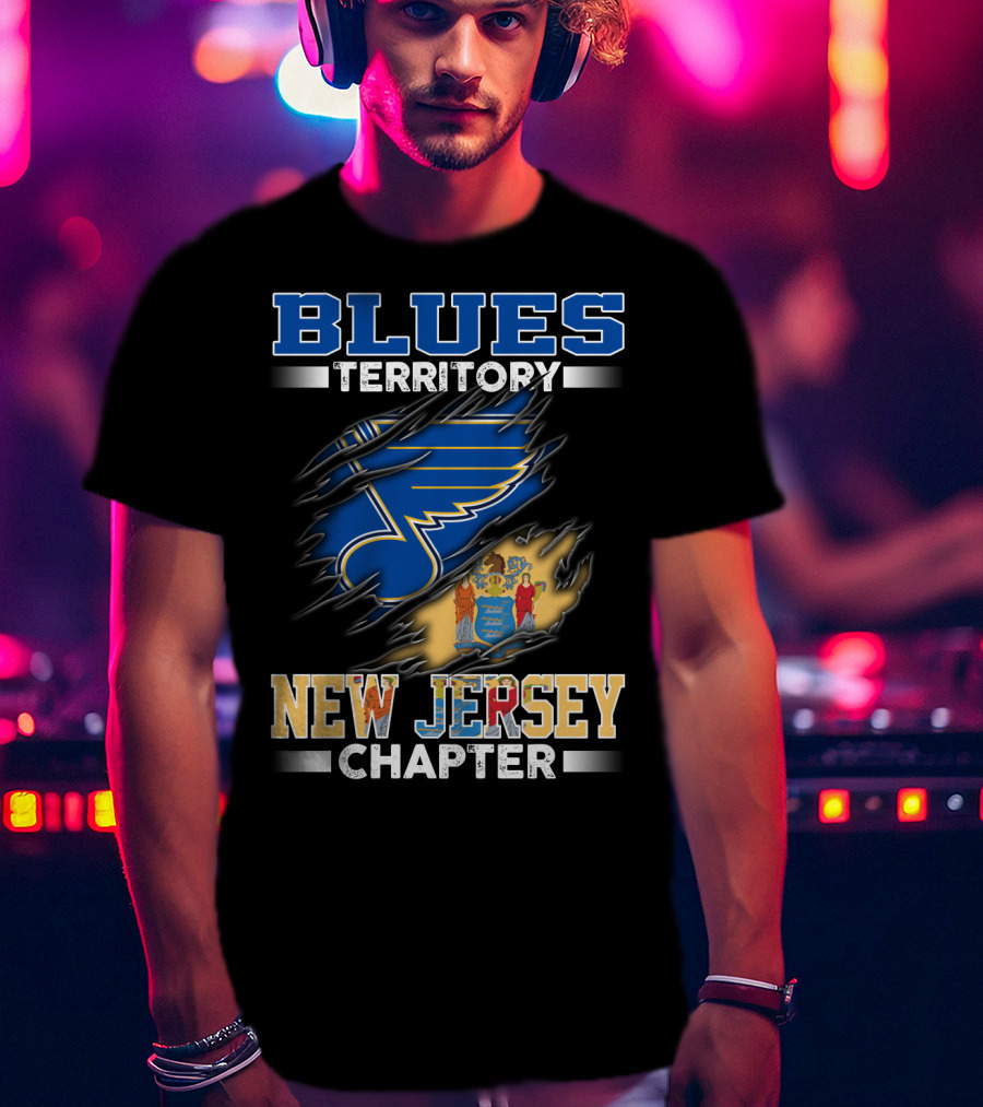 Blues Territory New Jersey Chapter T-Shirt