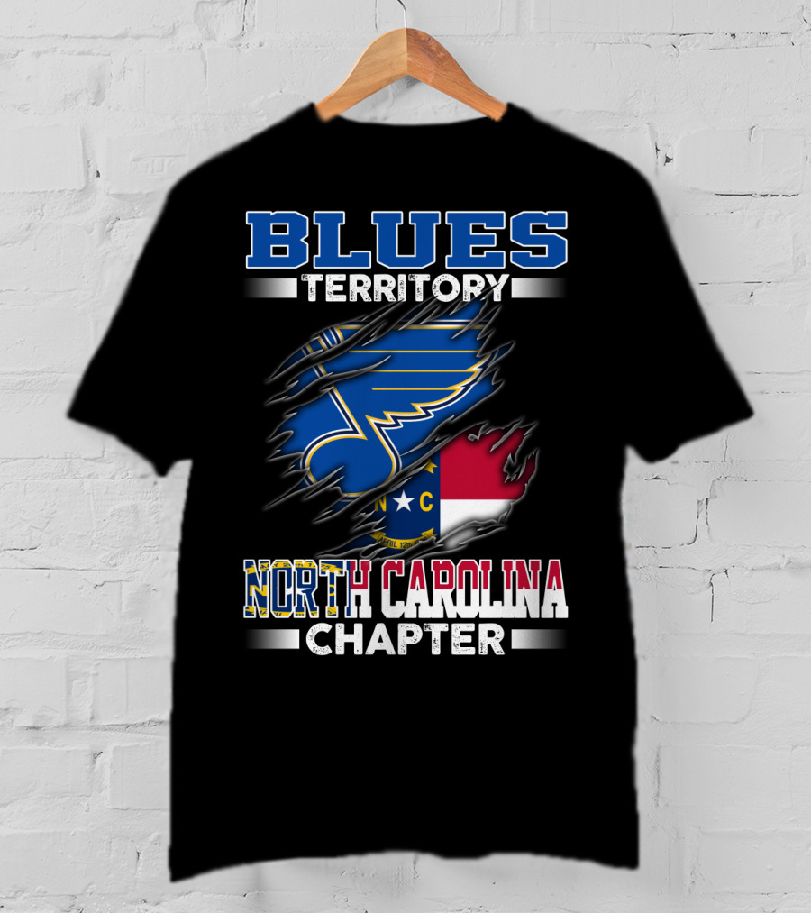 Blues Territory North Carolina Chapter T-Shirt