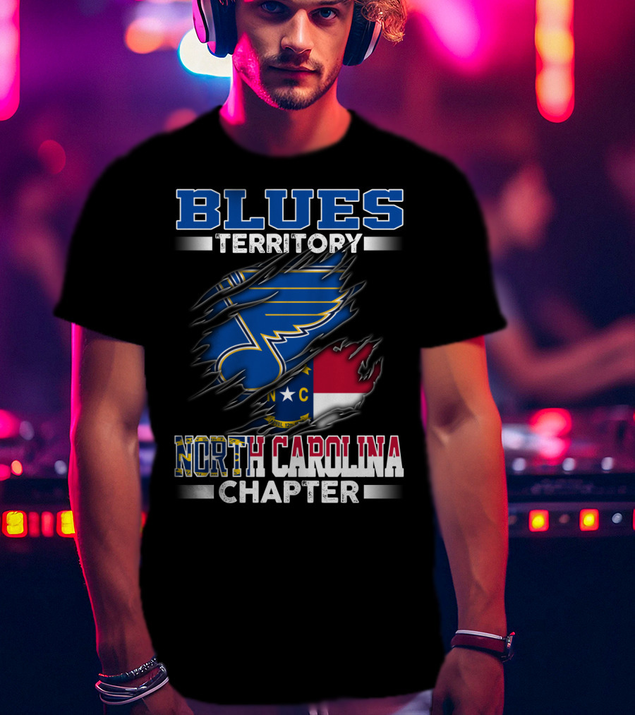 Blues Territory North Carolina Chapter T-Shirt