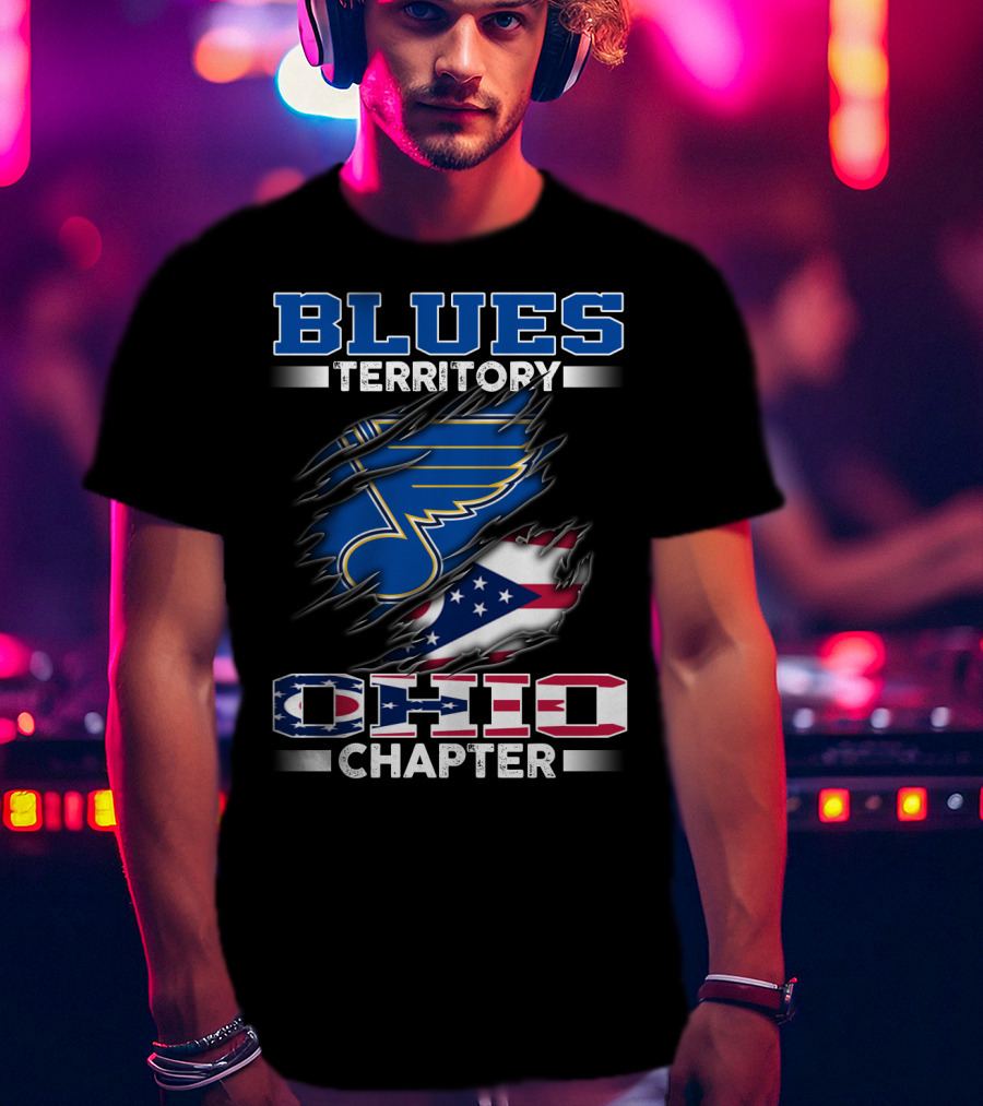Blues Territory Ohio Chapter T-Shirt