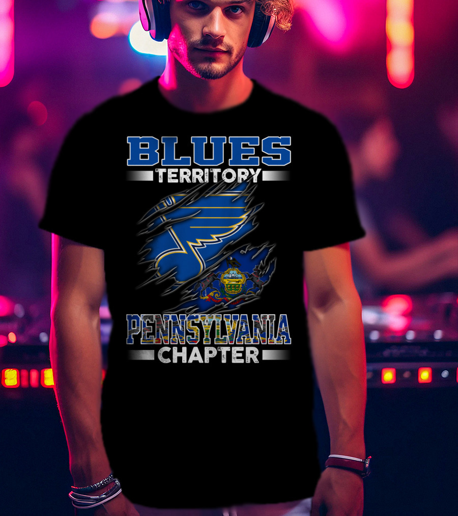 Blues Territory Pennsylvania Chapter T-Shirt