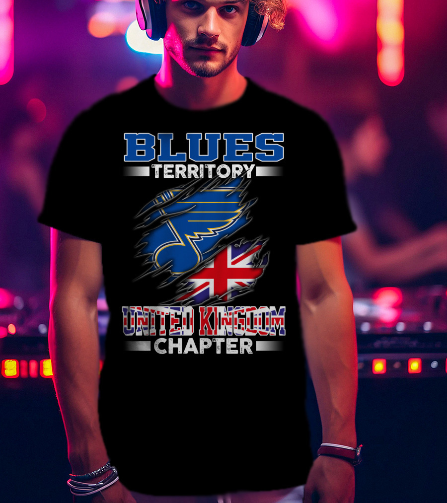 Blues Territory United Kingdom Chapter T-Shirt