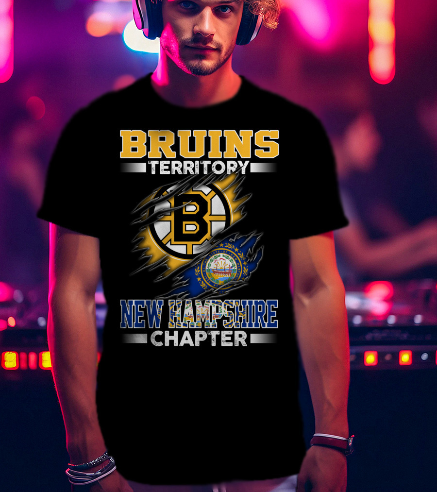 BRUINS Territory New Hampshire Chapter T-Shirt