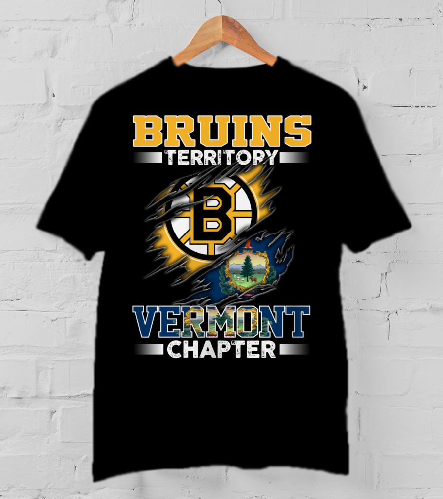 Bruins Territory Vermont Chapter T-Shirt