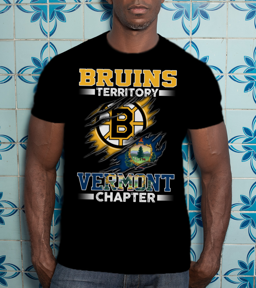 Bruins Territory Vermont Chapter T-Shirt