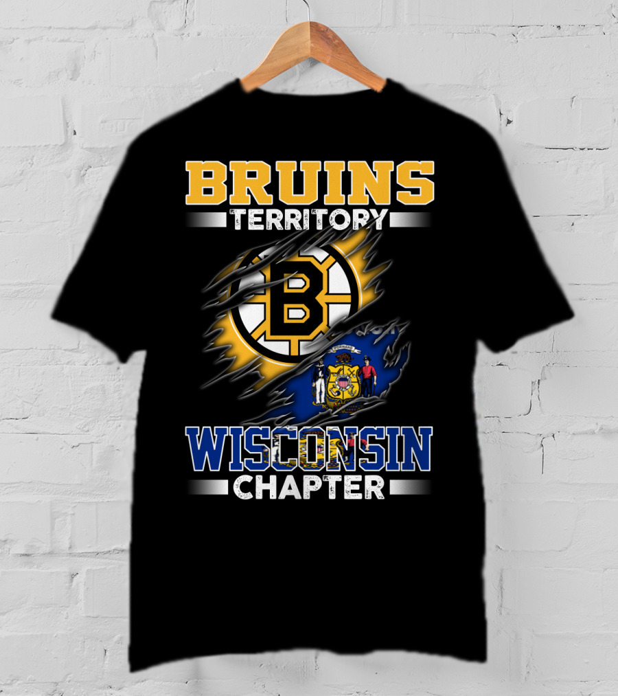 Bruins Territory Wisconsin Chapter T-Shirt