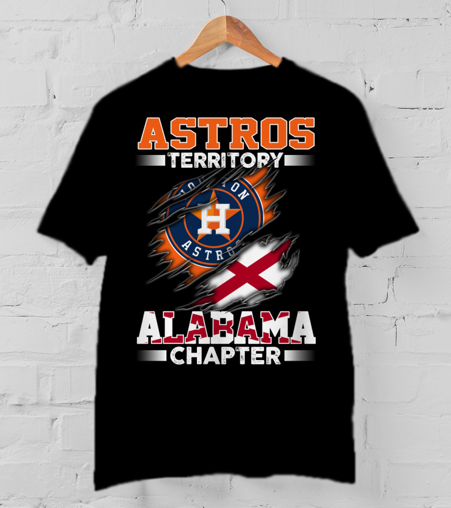 Astros Territory Houston Astros Alabama Chapter T-Shirt