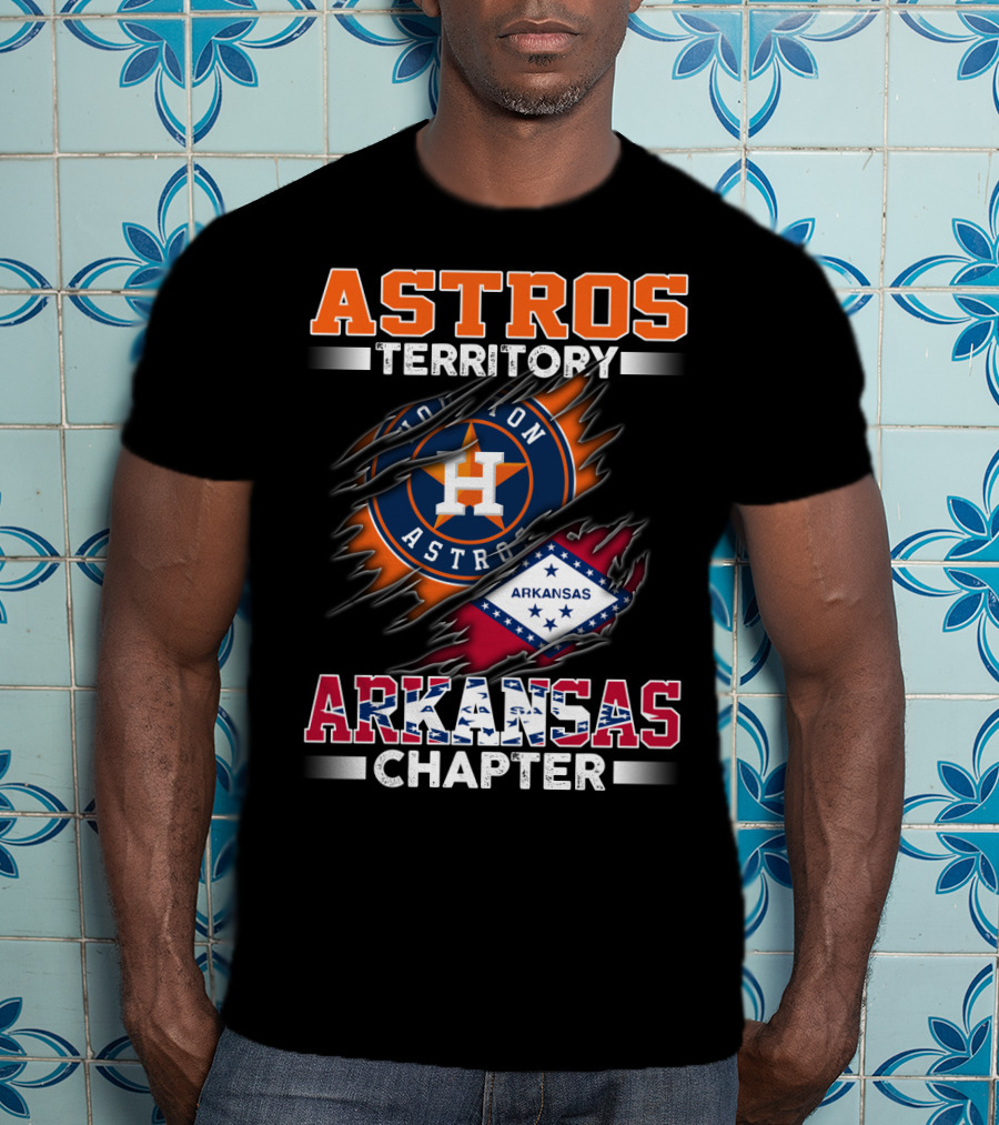 Astros Territory Houston Astros Arkansas Chapter T-Shirt