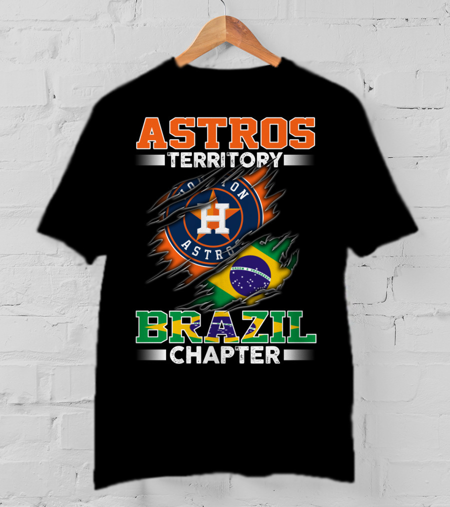 Astros Territory Houston Brazil Chapter T-Shirt