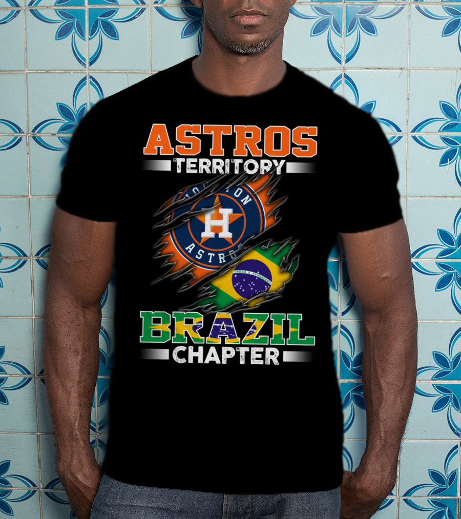 Astros Territory Houston Brazil Chapter T-Shirt