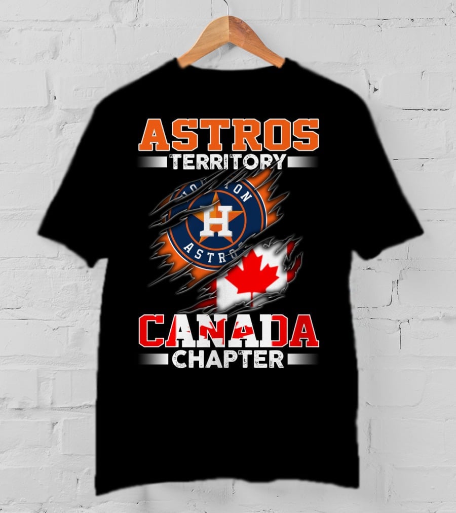 Astros Territory Houston Astros Canada Chapter T-Shirt