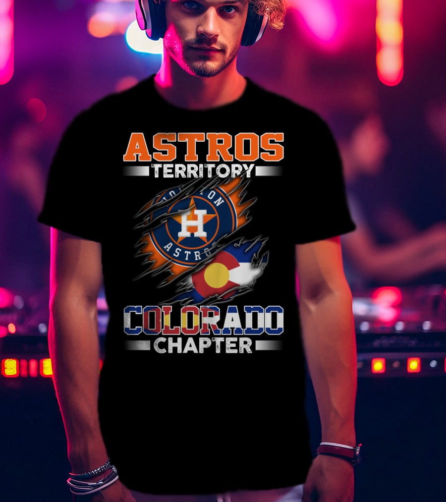 Astros Territory Houston Colorado Chapter T-Shirt