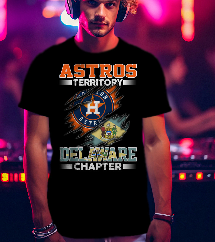 Astros Territory Houston Delaware Chapter T-Shirt