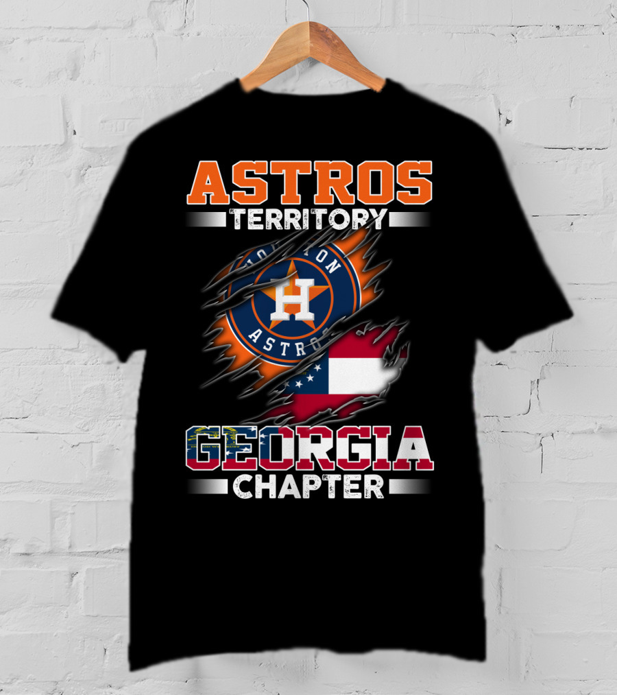 Astros Territory Houston Astros Georgia Chapter T-Shirt