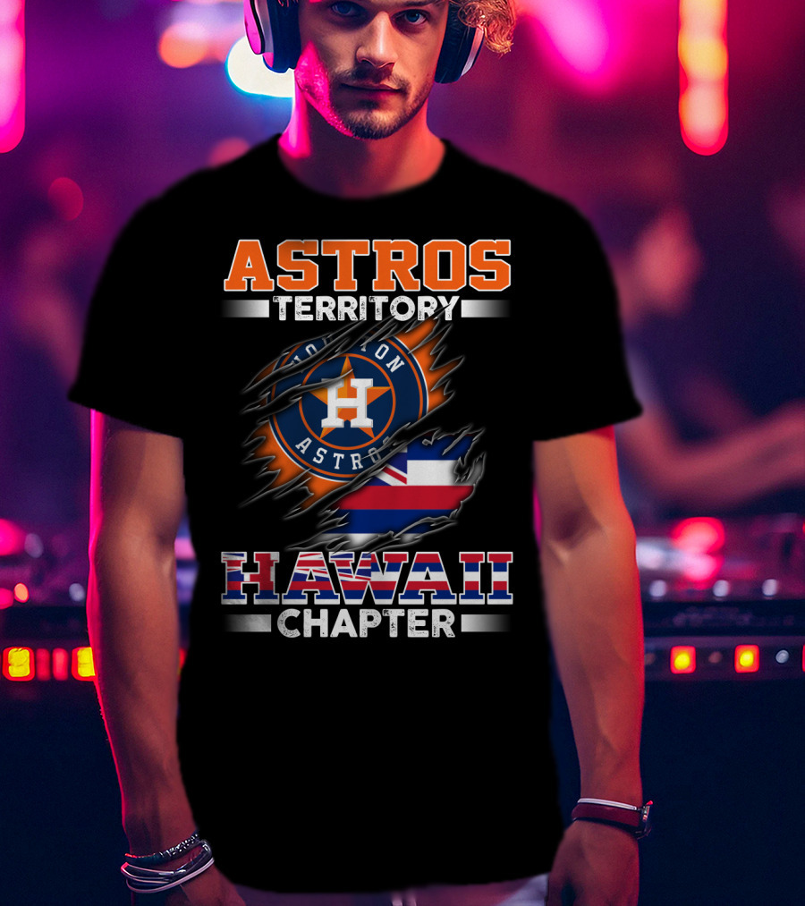 Astros Territory Houston Astros Hawaii Chapter T-Shirt