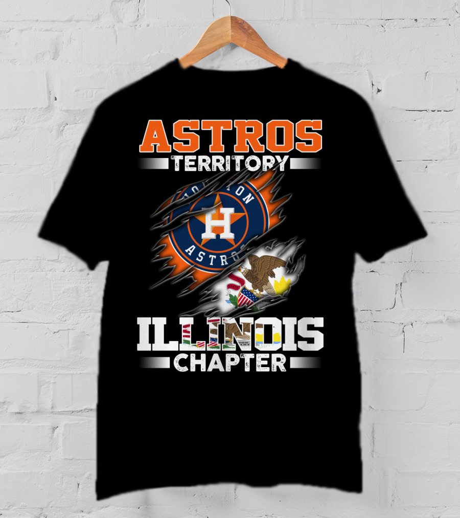 Astros Territory Houston Astros Illinois Chapter T-Shirt