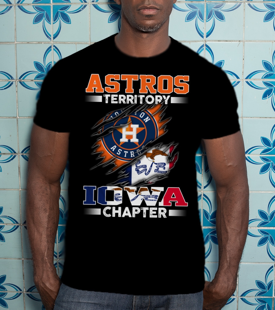 Astros Territory Houston Astros Iowa Chapter T-Shirt