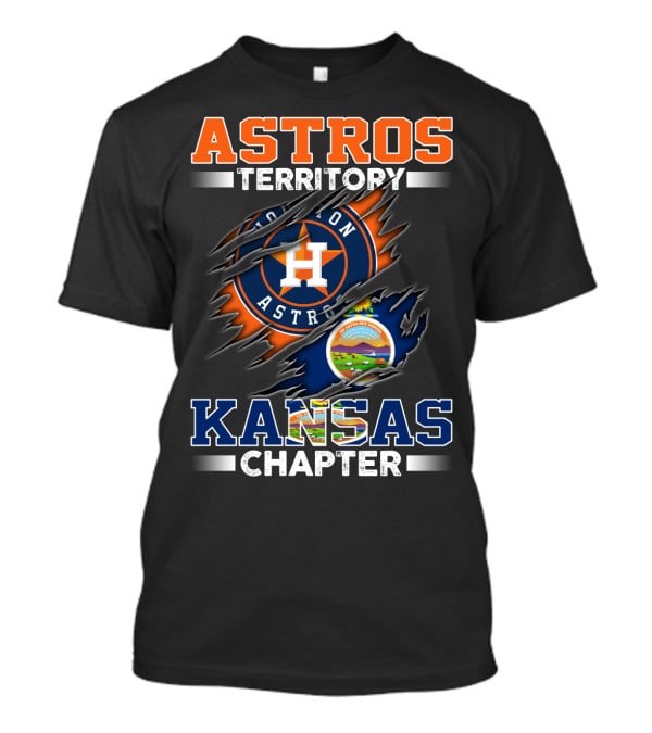 Astros Territory Houston Astros Kansas Chapter T-Shirt