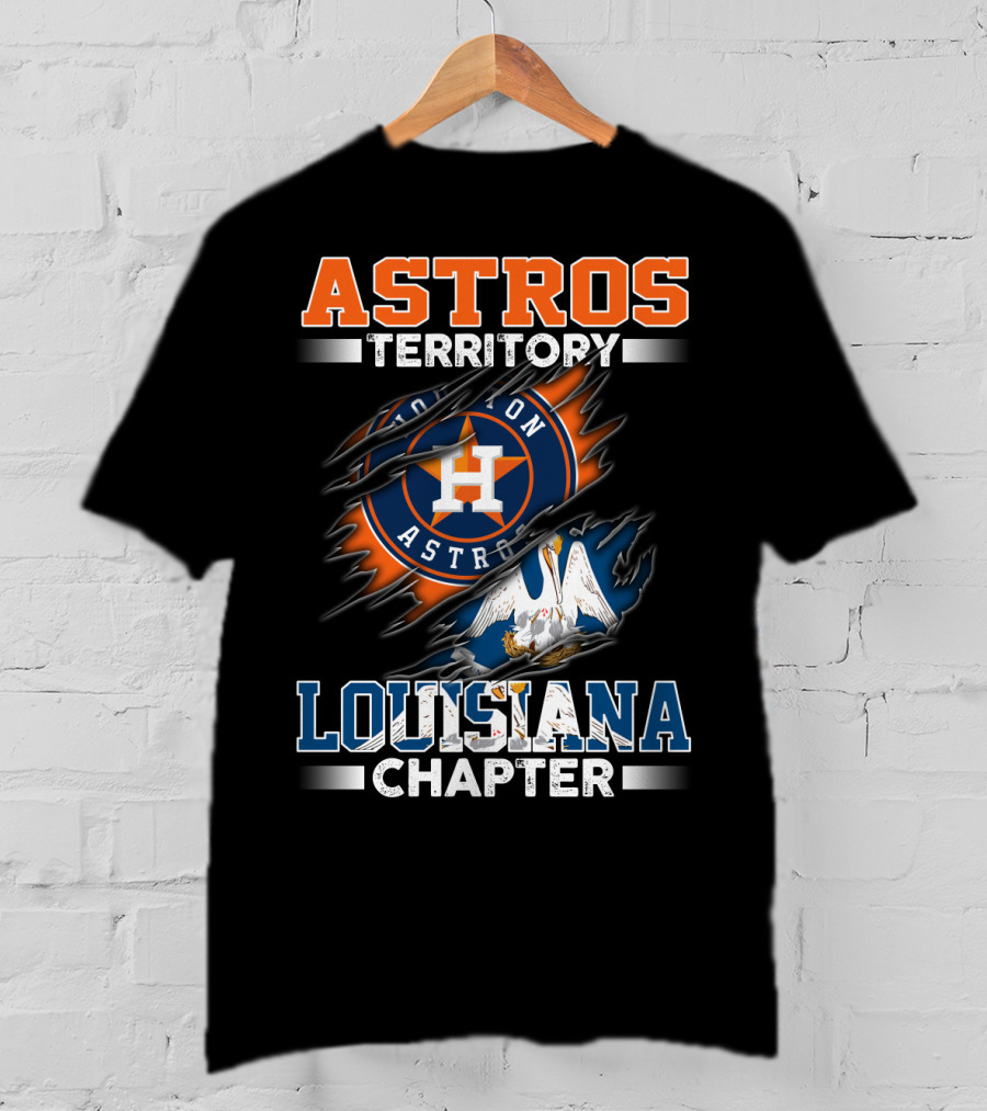 Astros Territory Louisiana Chapter Houston Astros T-Shirt