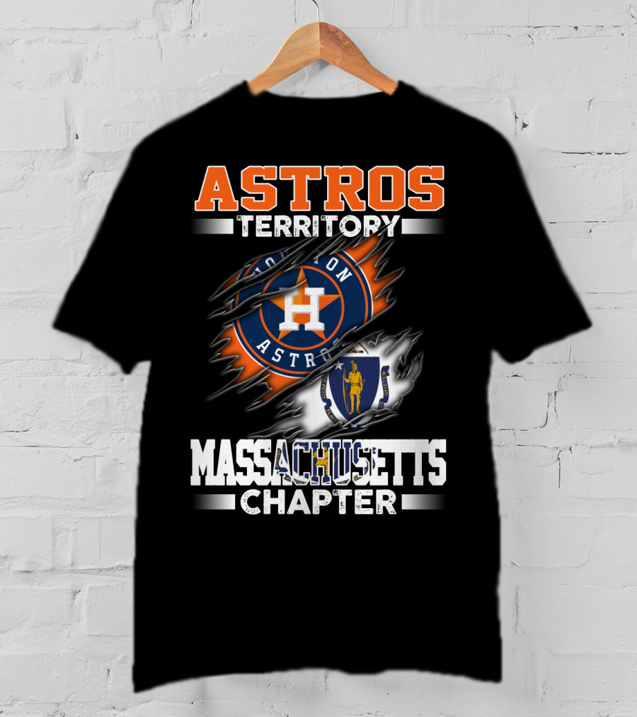Astros Territory Boston Astros Massachusetts Chapter T-Shirt