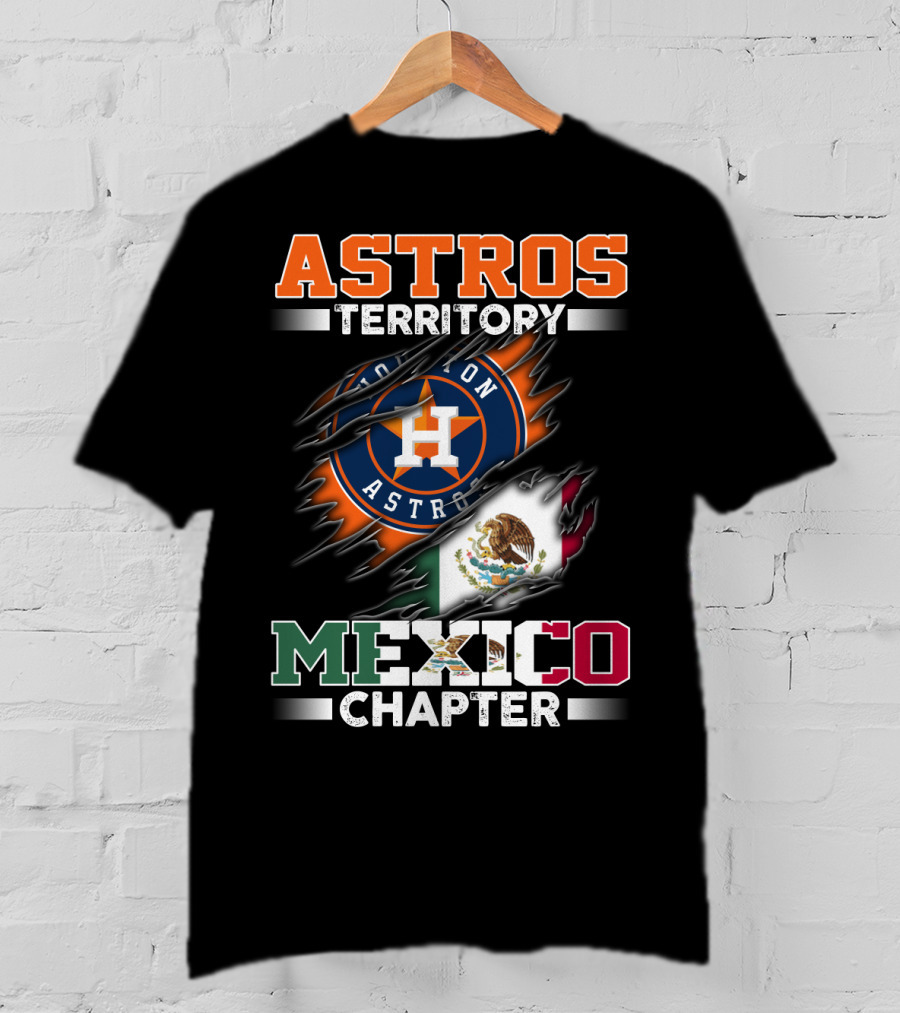 Astros Territory Houston Astros Mexico Chapter T-Shirt
