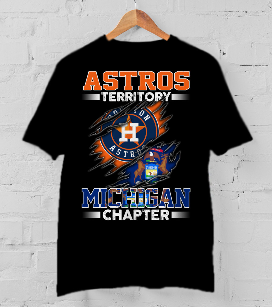 Astros Territory Michigan Chapter Houston Astros T-Shirt