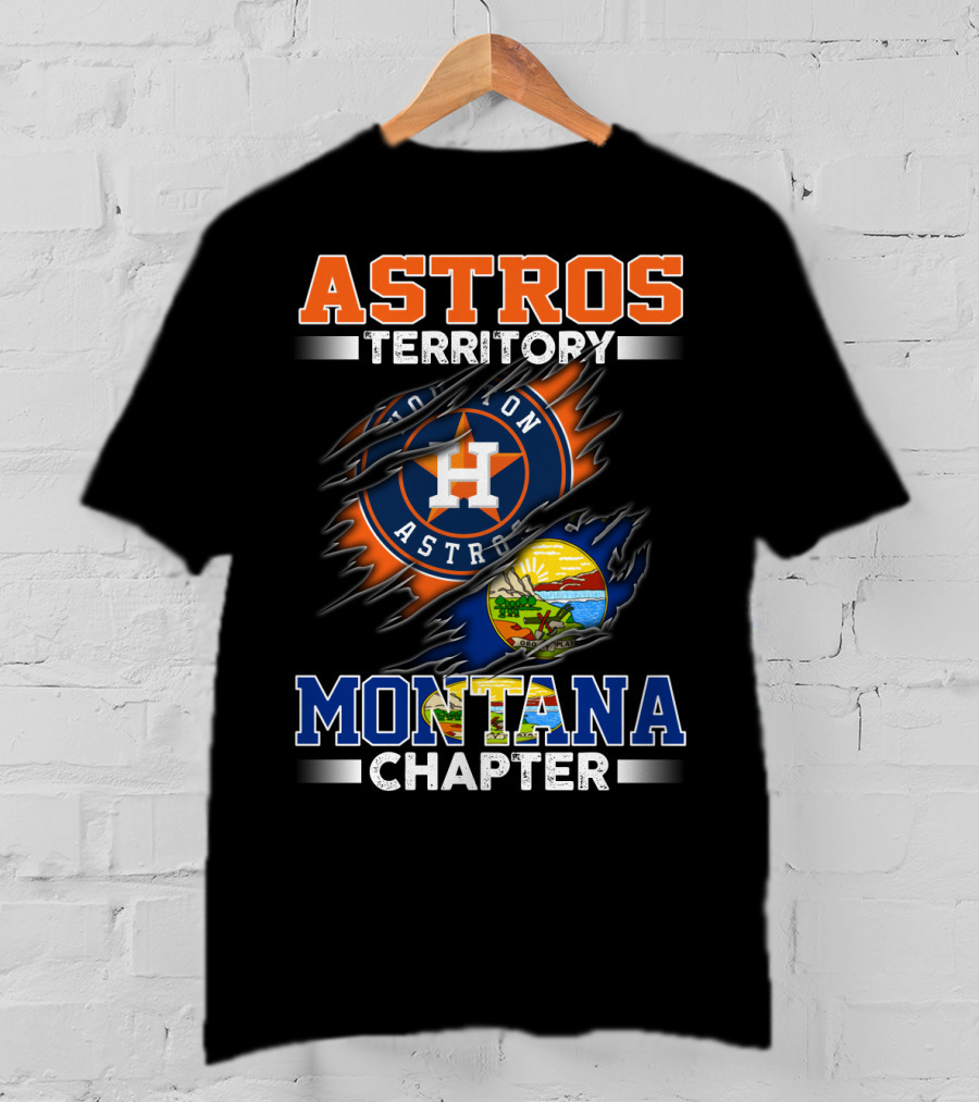 Houston Astros Territory Montana Chapter T-Shirt