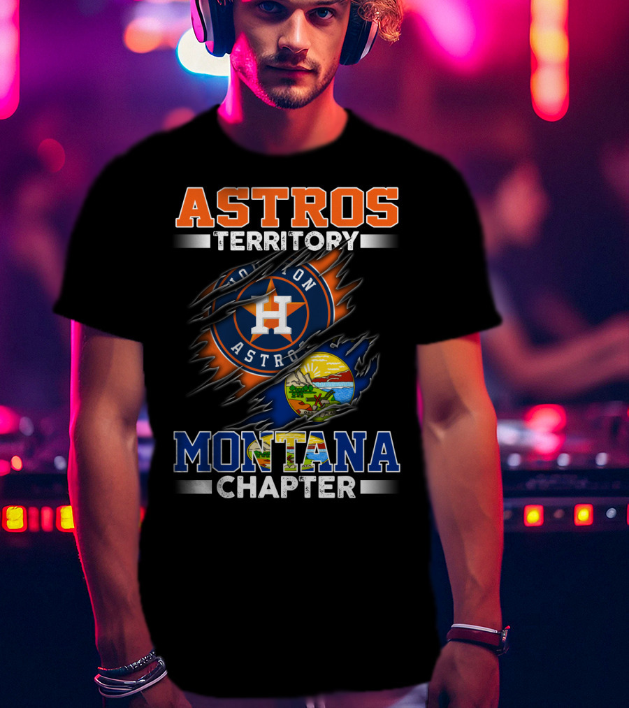Houston Astros Territory Montana Chapter T-Shirt