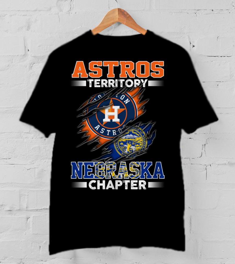 Astros Territory Houston Astros Nebraska Chapter T-Shirt