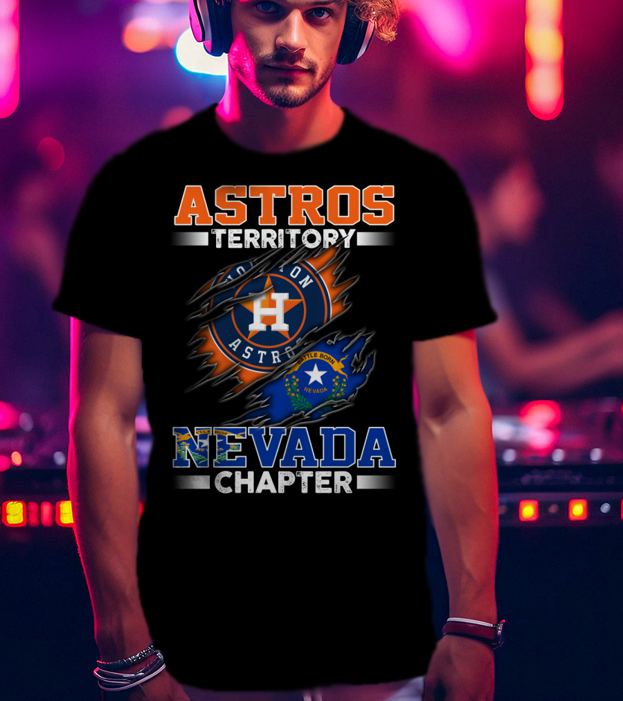 Astros Territory Houston Nevada Chapter Little Born T-Shirt