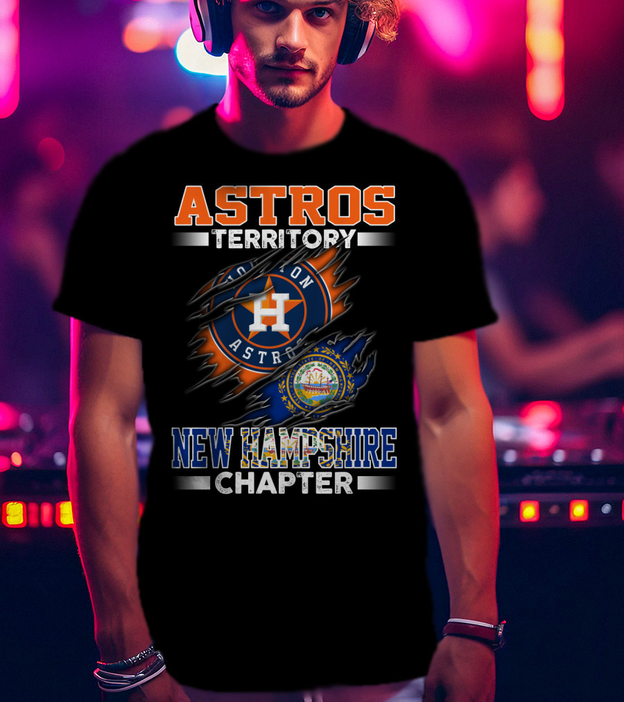 Astros Territory Houston Astros New Hampshire Chapter T-Shirt