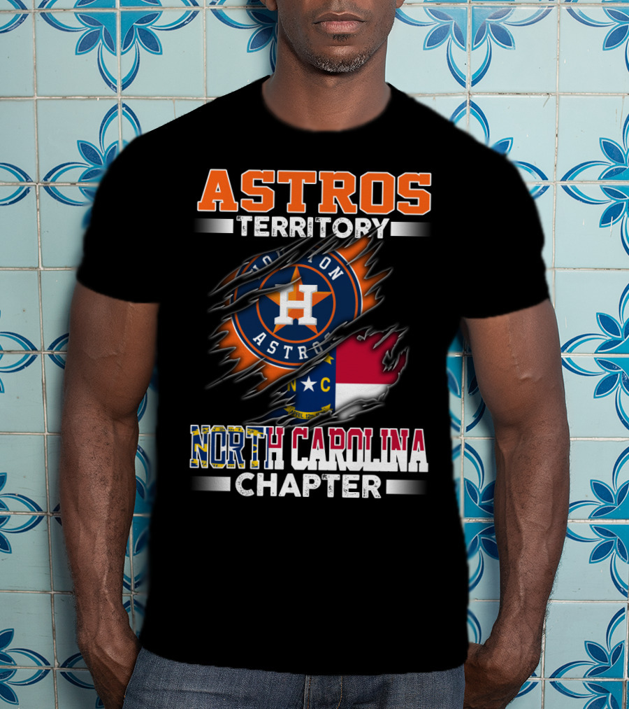 Astros Territory Houston Astros North Carolina Chapter T-Shirt
